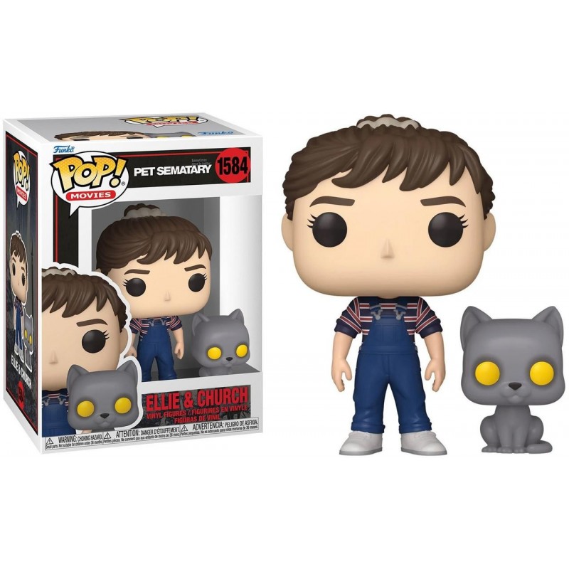 Funko Pop! Movies n. 1584 - Pet Sematary - Ellie & Church