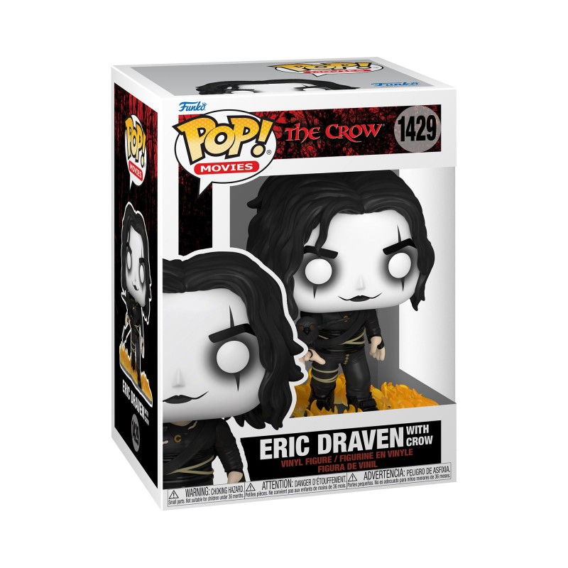 Funko Pop! Movies n. 1429 - The Crow - Eric Draven with Crow