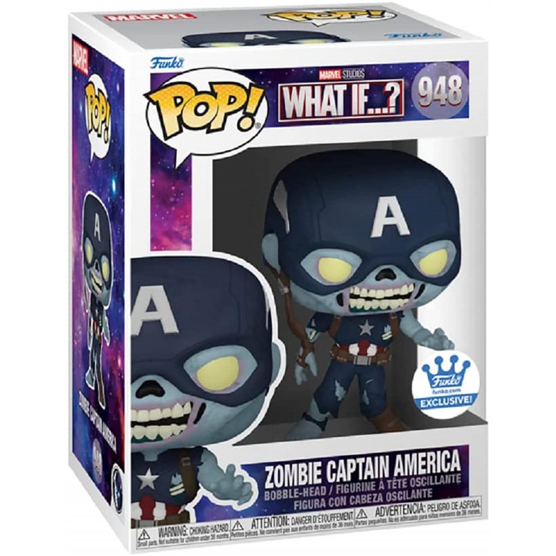 Funko Pop! n. 948 - What If...? - Zombie Captain America
