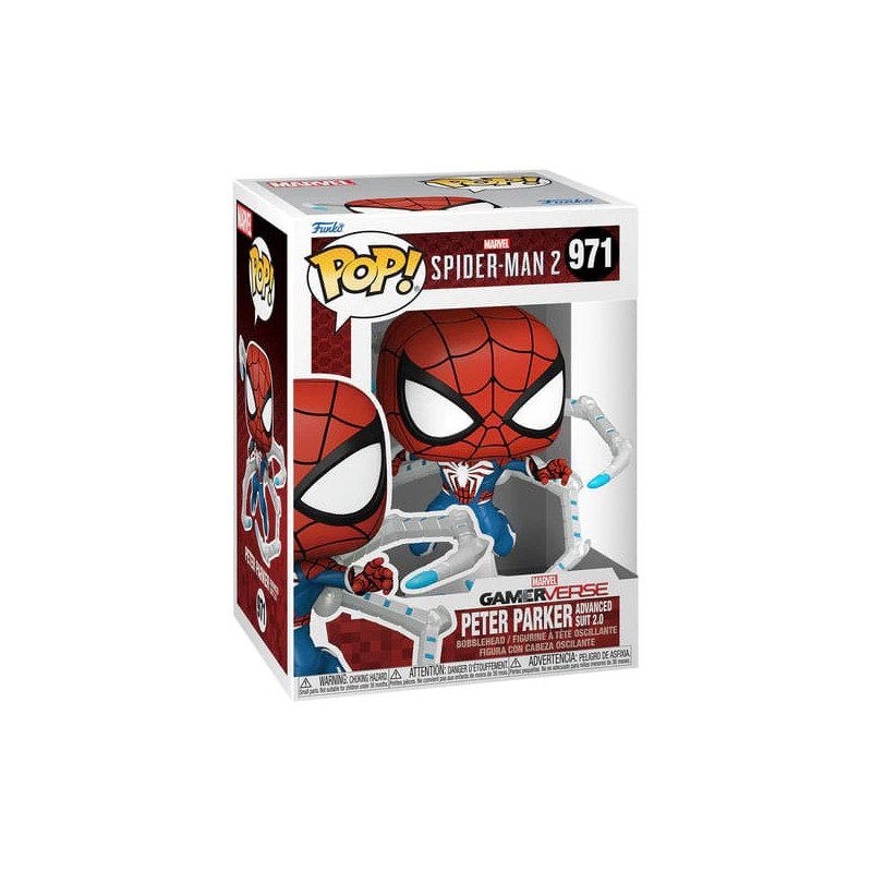 Funko Pop! Games n. 971 - Spider-Man 2 - Peter Parker Advanced Suit 2.0