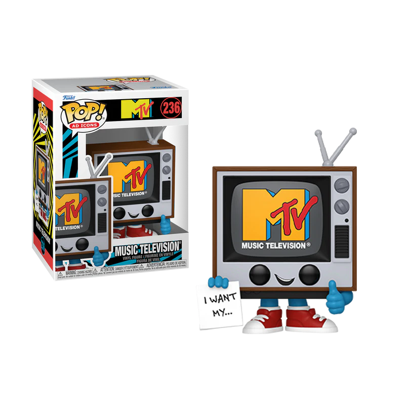 Funko Pop! Ad Icon n. 236 - MTV - Music Television