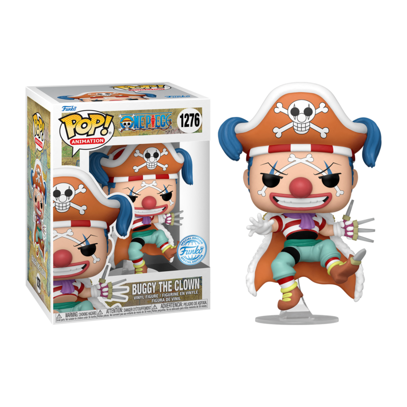 Funko Pop! Animation n. 1276 - One Piece - Buggy the Clown - Special Edition