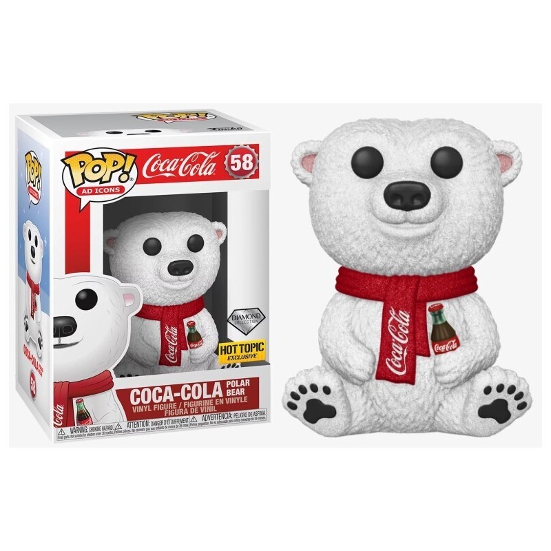 Funko Pop! Ad Icons n. 58 - Coca-Cola - Polar Bear Special Edition