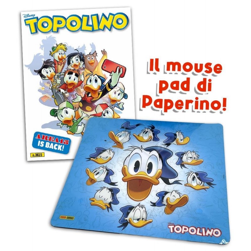 Topolino vol. 3615 + Mouse Pad di Paperino