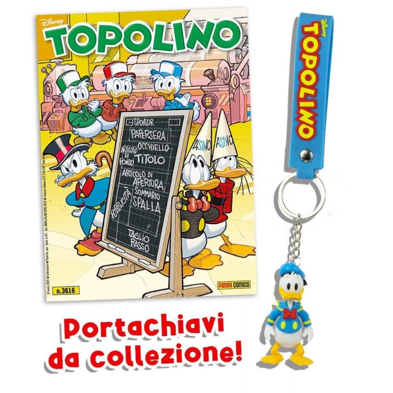 Topolino vol. 3616 + Portachiavi Paperino